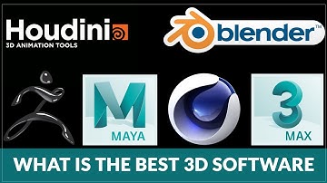 What is the BEST 3D Software  Which should i learn Maya, 3dsMax, Cinema 4D, Houdini, Blender, etc