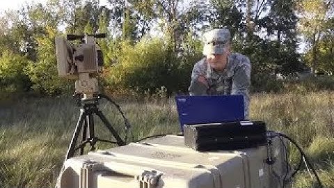 SR Hawk Ground Surveillance Radar (with Audio Descriptions)
