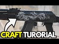 White Dragon AK-47 Slate Sticker Craft Tutorial (How to do White Dragon Combo CS2)