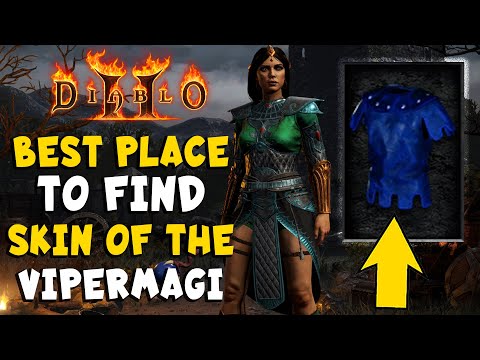 Best Place to Find Skin of the Vipermagi (Updated) in Diablo 2 Resurrected / D2R