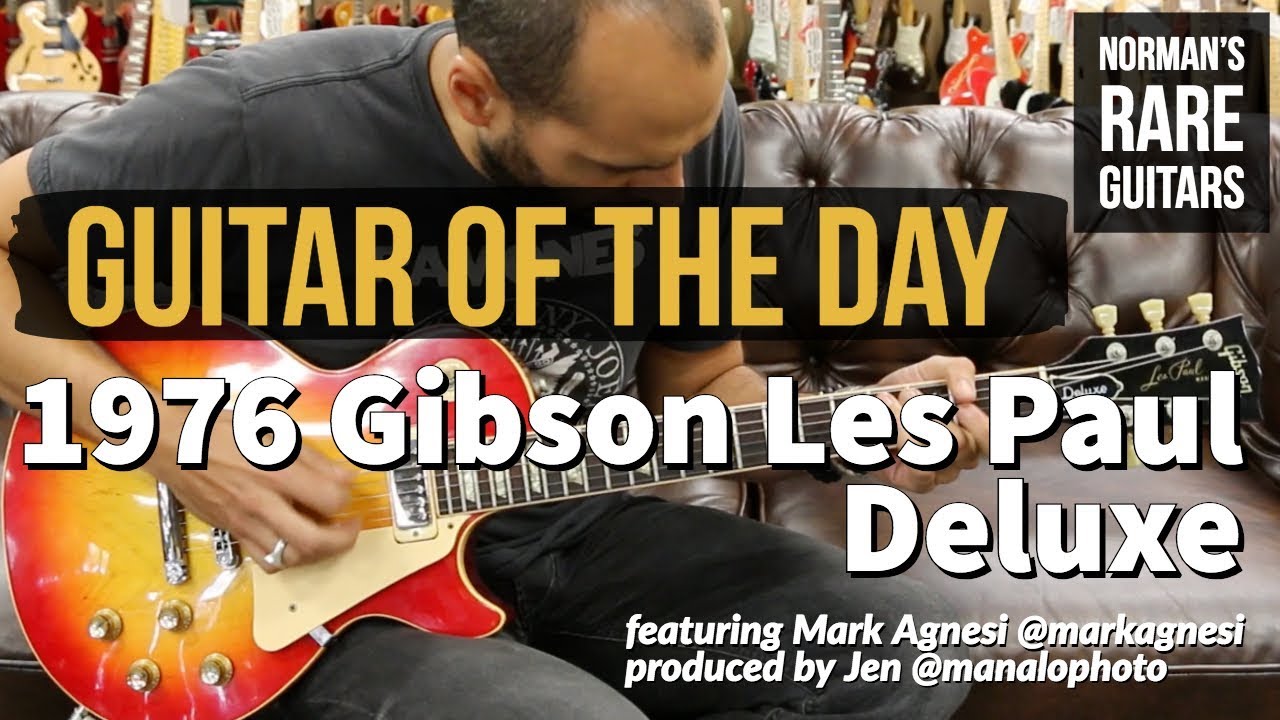 Guitar of the Day: 1976 Gibson Les Paul Deluxe | Norman's Rare Guitars