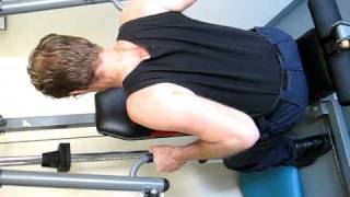 Shoulder Retraction Using Machine Weights