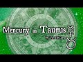 Slow but Good: Mercury in Taurus