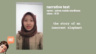 tugas bahasa inggris 'narrative text'