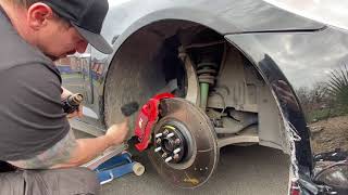 Jaguar 20” Draco Wheels Rubbing The Inner Arches