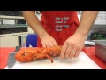 How to cook a live lobster