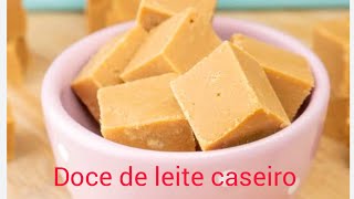 DOCE DE LEITE DE CORTE;COM APENAS 2 INGREDIENTES FÁCIL E RÁPIDO DE  PREPARAR.