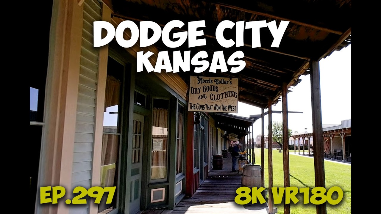 Boot Hill Museum From Cemetery To Main Street 8K VR180 3D Travel