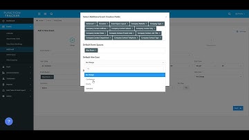 Adjusting Default Event Creation Settings in Function Tracker