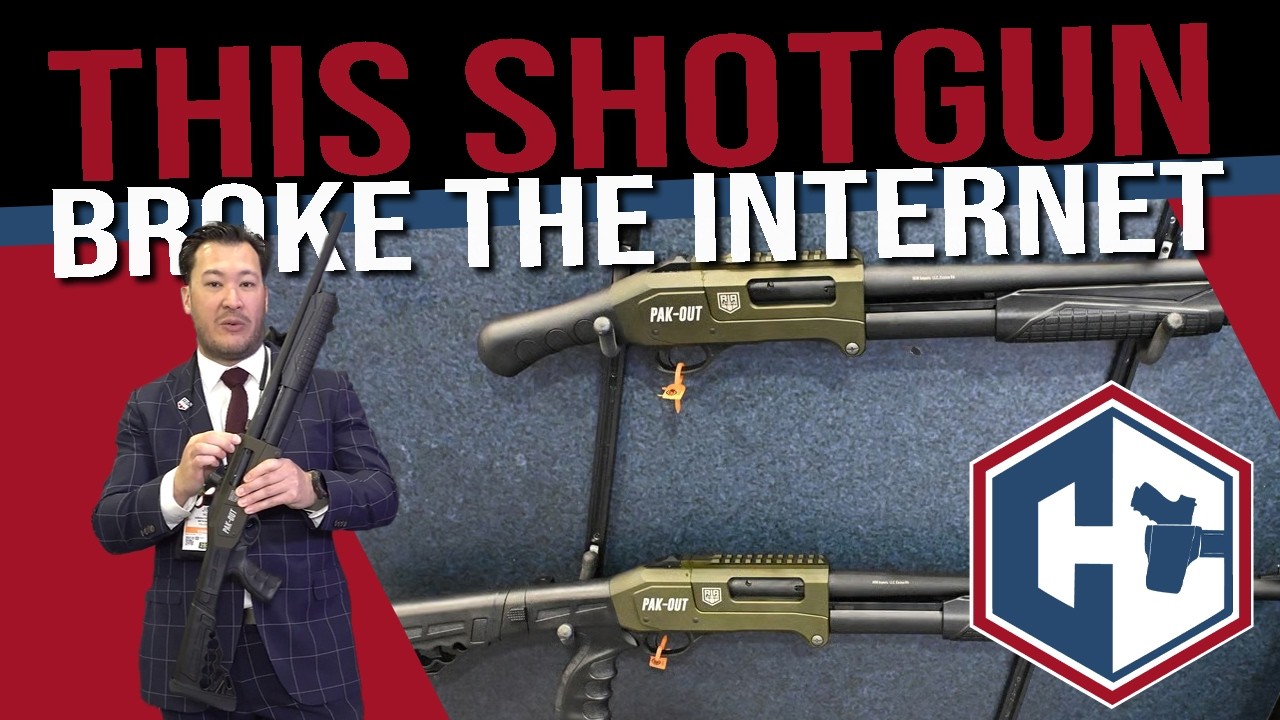 Rock Island Armory PAK-OUT Long & Short | Folding 12 Gauge Shotguns at SHOT Show 2026