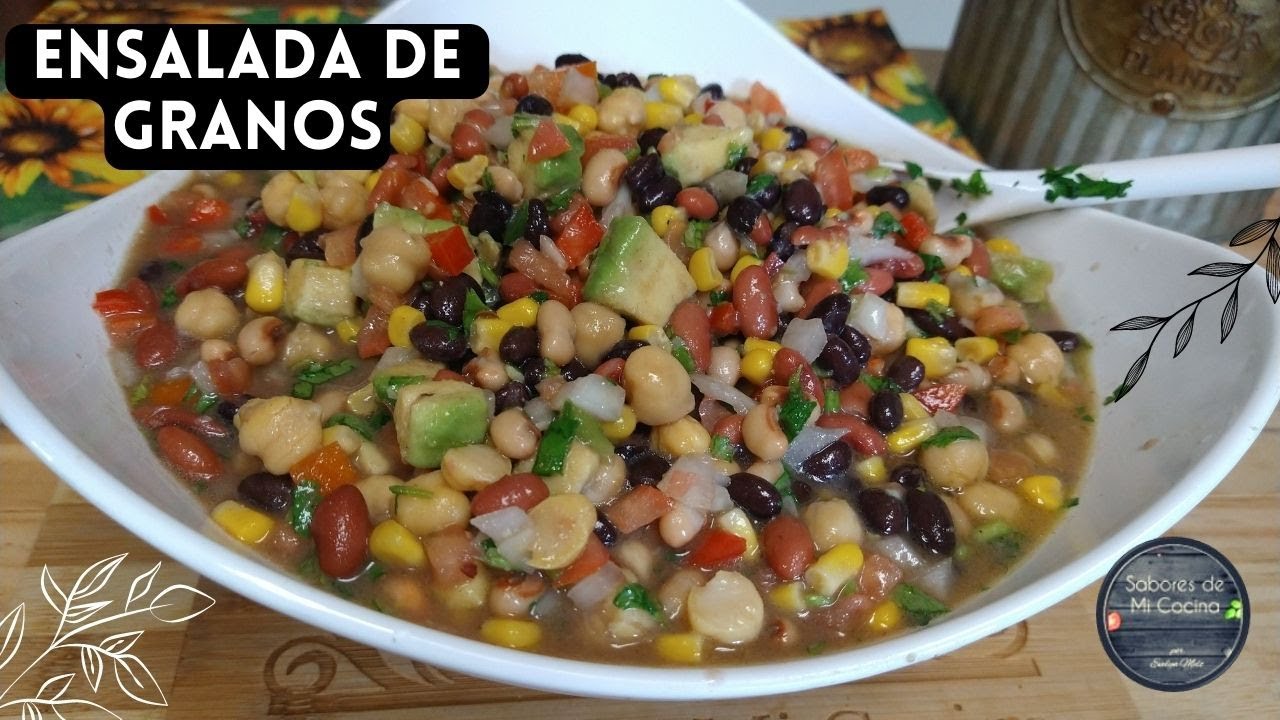 Como prerarar Ensalada de Granos - Grain Salad