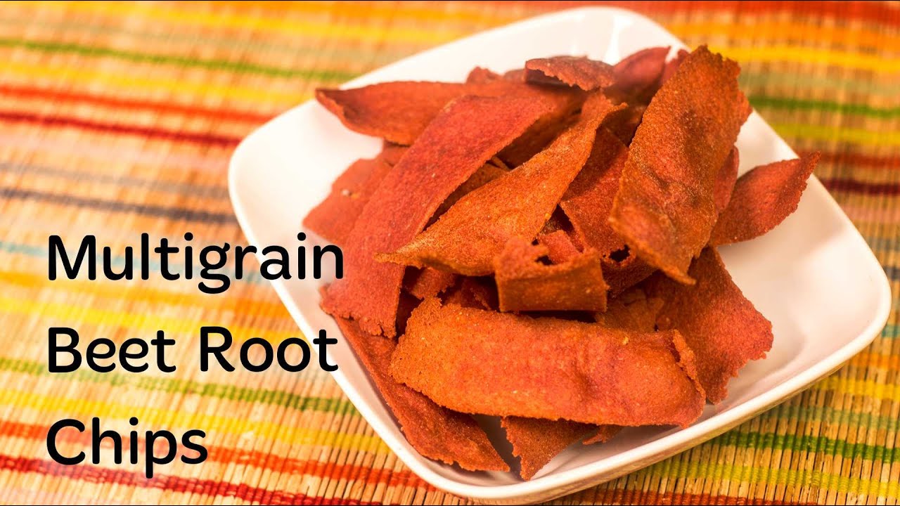 Multigrain beetroot chips/beetroot ribbon pakoda/homemade beetroot ...
