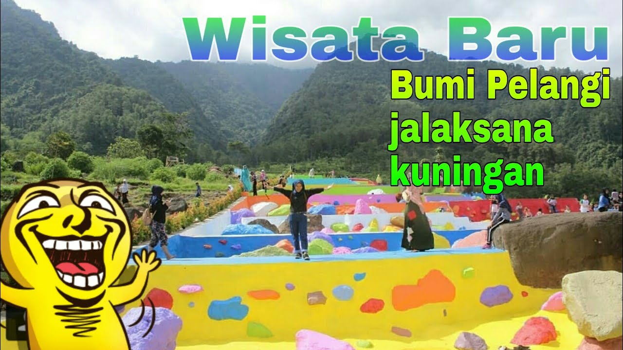 VIRAL WISATA BARU  BUMI PELANGI Lokasi Jalaksana 