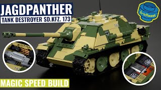 Great Jagdpanther Sd.Kfz. 173 - Full Interior - COBI 2574 (Speed Build Review)