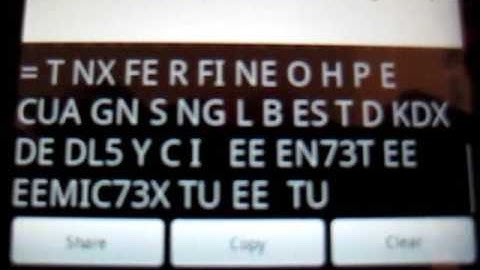 De app Morse Code Reader voor Android