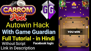 Carrom disc pool auto win | Carrom pool | Game Guardian script | Make coins |  - SameTechTrick