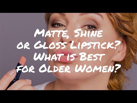 Video: Matte, Glossy, Satin: Which Lipstick Is Better For Women Over 40?