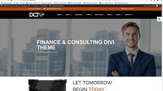 Divi Finance Theme General Settings