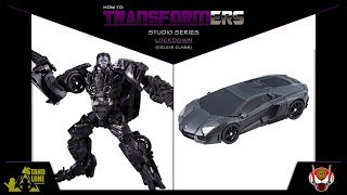 How to TRANSFORMers Lockdown (Studio Series) Transformation Tutorial