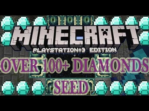 Minecraft PlayStation 3 - OVER 100+ DIAMOND SEED 
