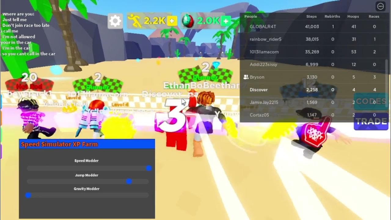Xp farm script running simulator works on jjsploit youtube
