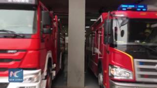 How fast can Chinese firemen  get ready for mission