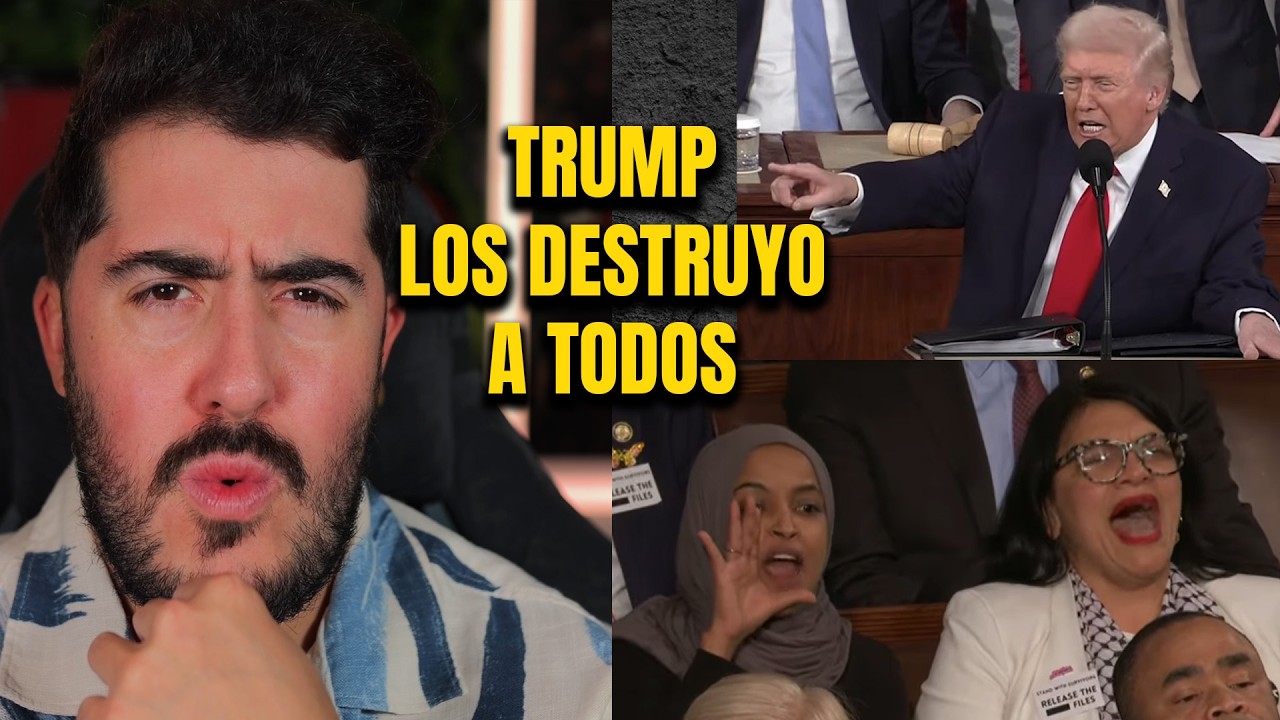 Este fue Trump en SU MEJOR momento. El discurso de Estado de la union que ROMPIO LA INTERNET