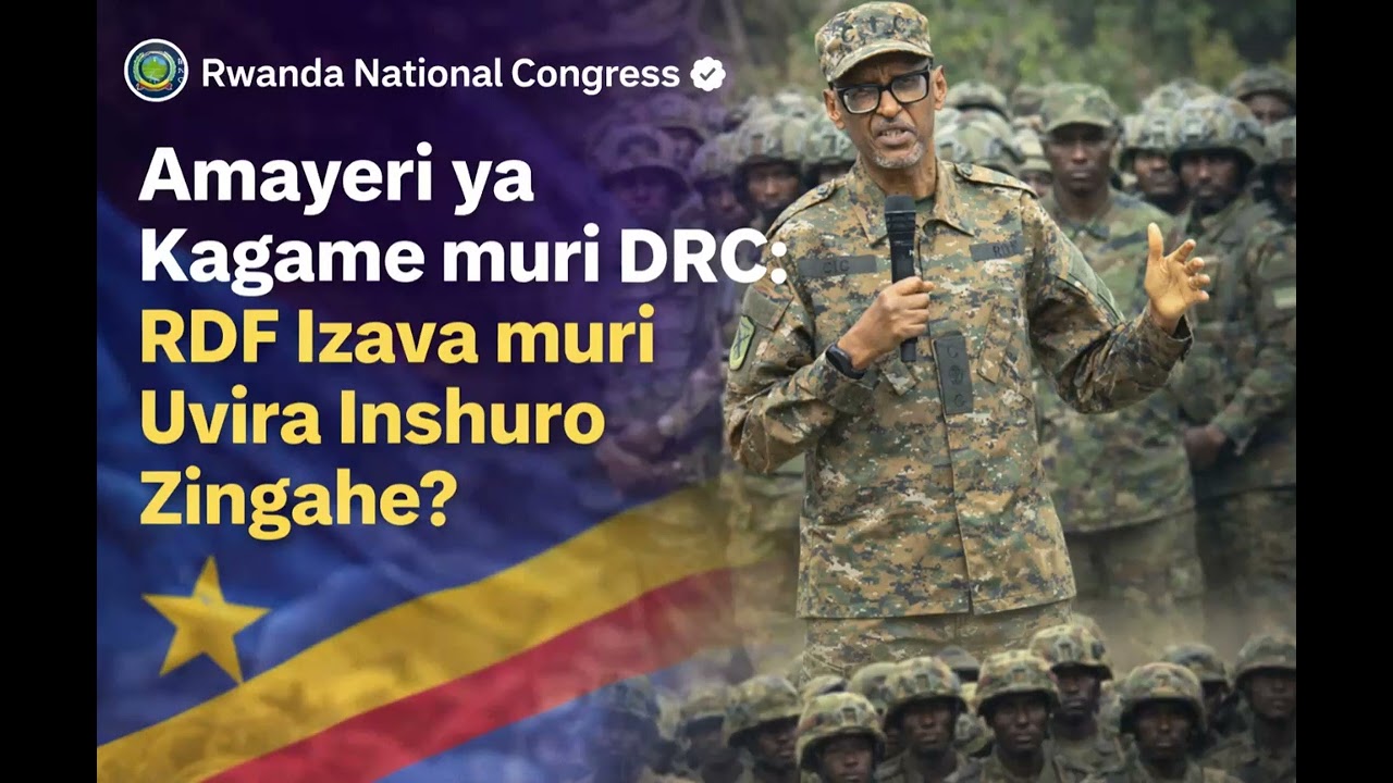 AMAYERI YA KAGAME MURI DRC: RDF IZAVA MURI UVIRA INSHURO ZINGAHE?