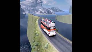 Bus Driving on the World's Narrowest Roads: A Test of Skill and Nerve || Drivers On Dangerousroads screenshot 1