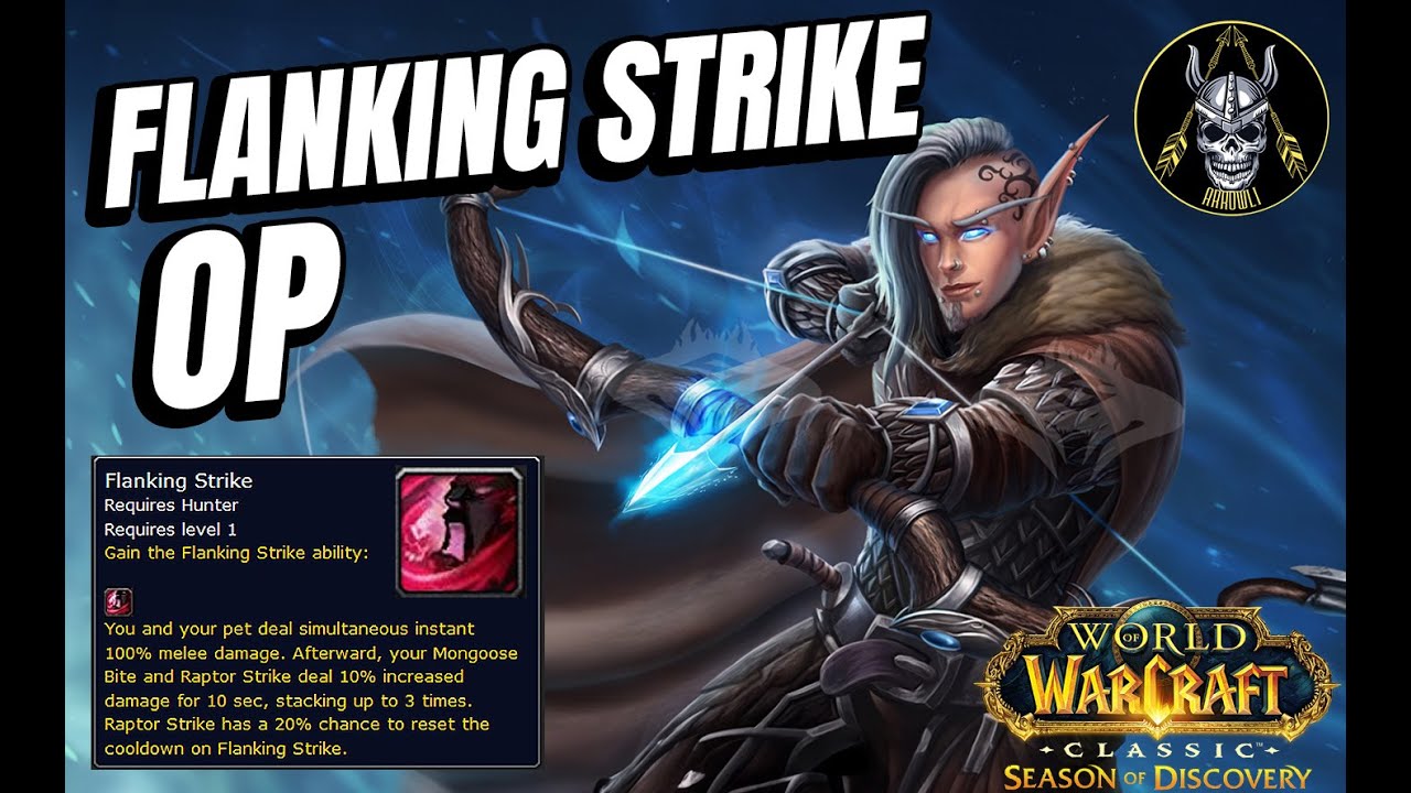 FLANKING STRIKE IS ACTUALLY INSANE ON MM HUNTER IN PVP. WOW CLASSIC ...