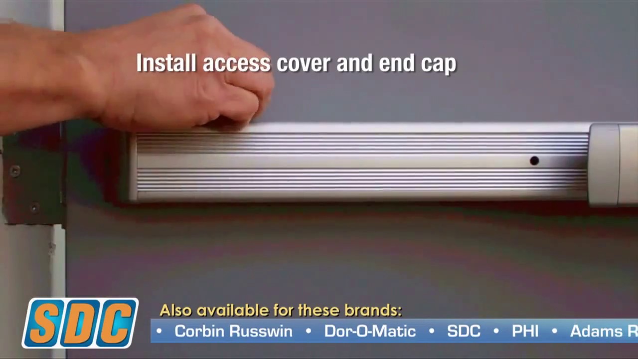 LR100VDK Von Duprin Exit Device Latch Retraction Kit Installation Video