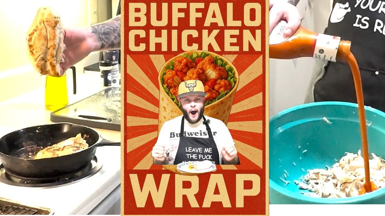 My Best Buffalo Chicken Wraps!