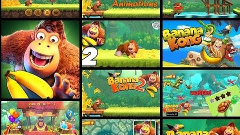 Banana Kong 2 - Gameplay Walkthrough Part 1 - Tutorial (iOS, Android)