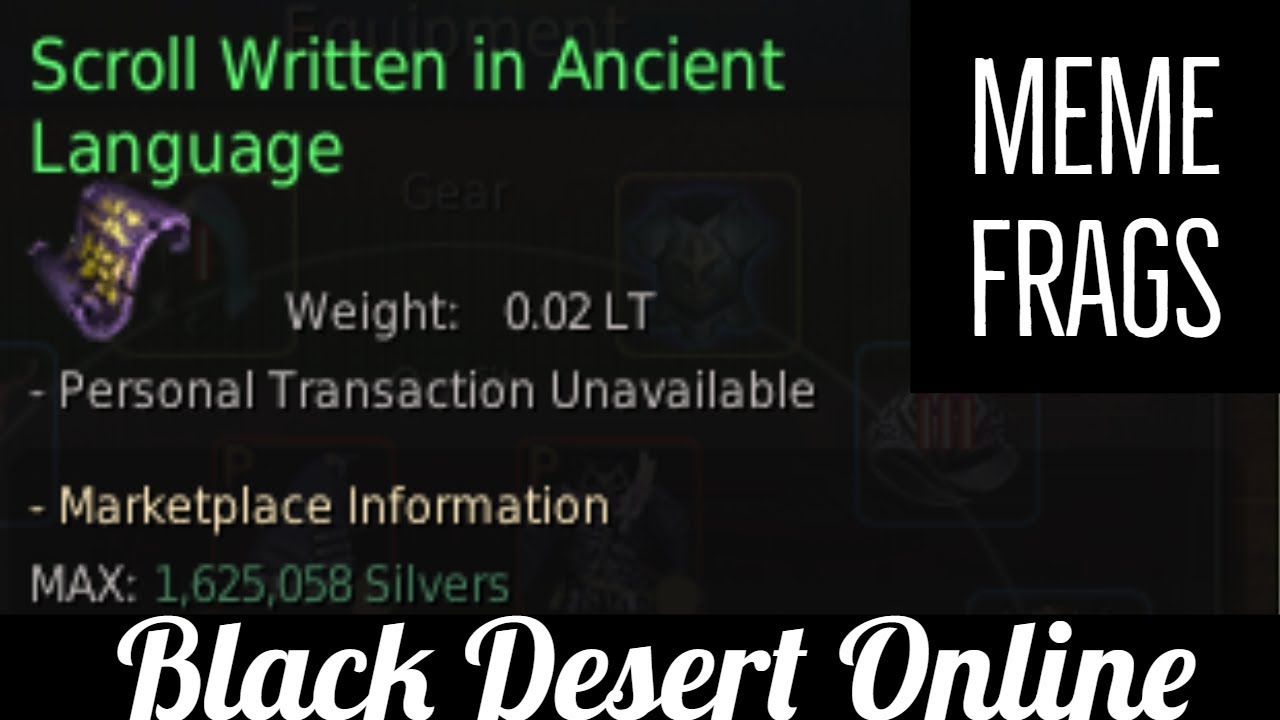 Black Desert Online [BDO] How I Get Memory Fragments YouTube