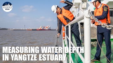How deep are the waters of Shanghai Port? We