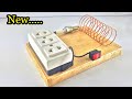 Awesome Free Energy Generator 100% Using Copper Wire & Spark Plug