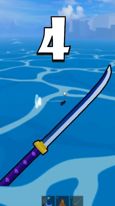 Top 5 BEST Sword in First Sea | Blox Fruits #bloxfruits #bloxfruit #bloxfruitsroblox