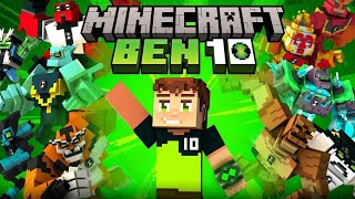 ME TRANSFORMO EN BEN 10 CON EL OMNITRIX EN MINECRAFT | Minecraft x Ben 10 DLC