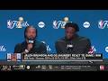 Jalen Brunson talks after he leads Knicks beat Wemby and Spurs to take 1-0 lead in NBA Finals