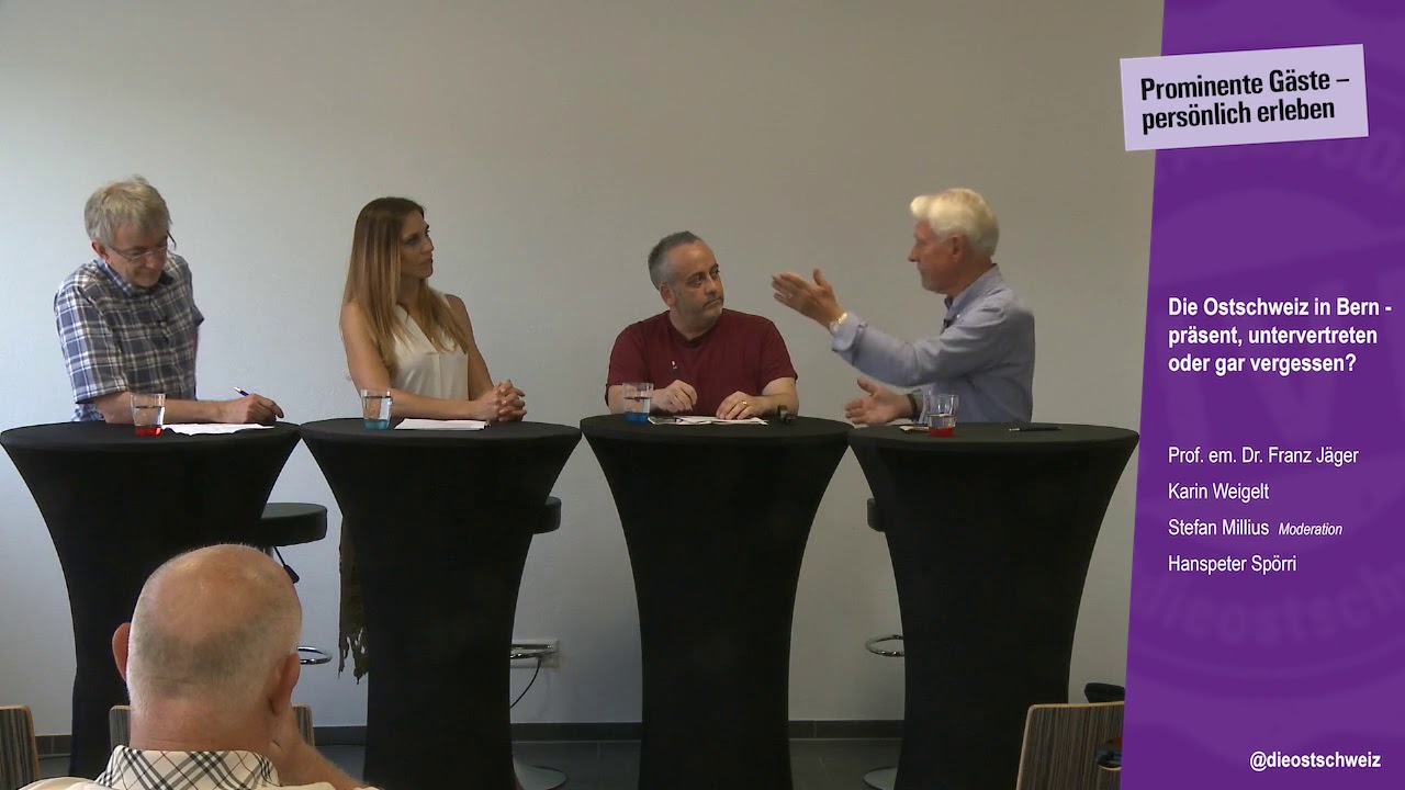 Prominente Gäste - persönlich erleben: Die Ostschweiz in Bern