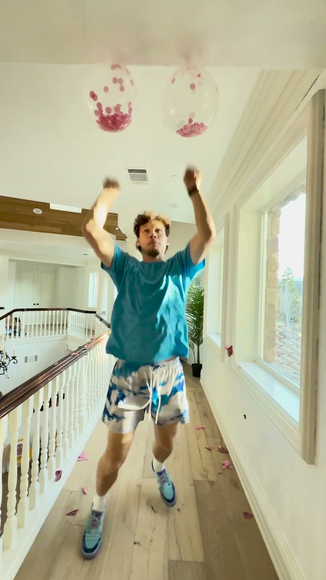 Over the House Football Kick!