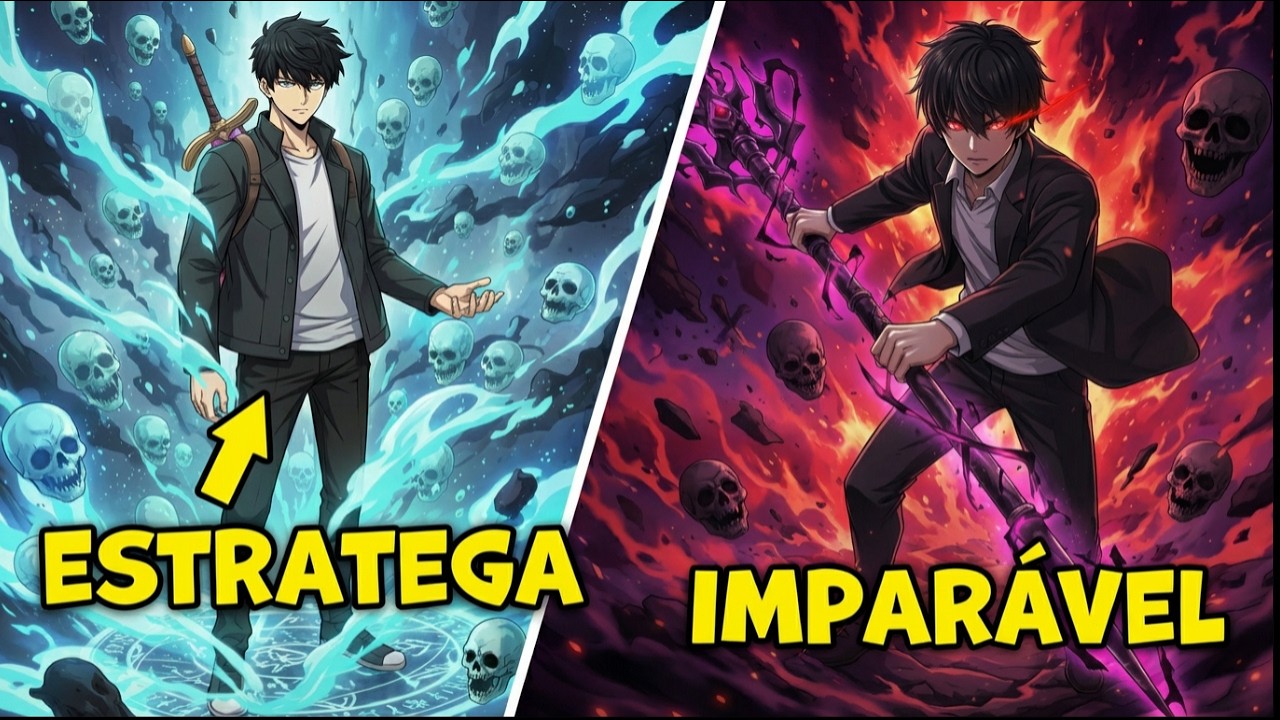 O Perdedor Rank F que despertou uma Habilidade de 0,0001% e agora evolui infinitamente!