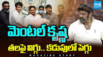 Magazine Story On Chiranjeevi Vs Balakrishna Mental Comments | YS Jagan | @SakshiTV