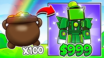 How to UNLOCK the TITAN CLOVER MAN in TOILET TOWER DEFENSE