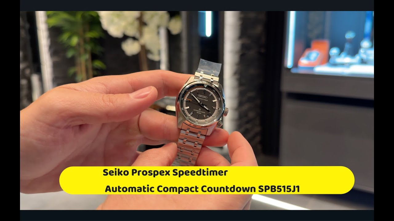 Seiko Prospex Speedtimer Automatic Compact Countdown SPB515J1