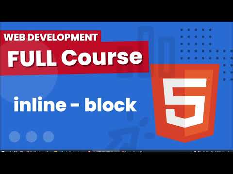 html inline block inline-block element tag | HTML tutorial for beginners in bangla