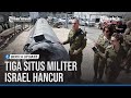 Tiga situs militer rusak israel tutuptutupi dampak serangan iran