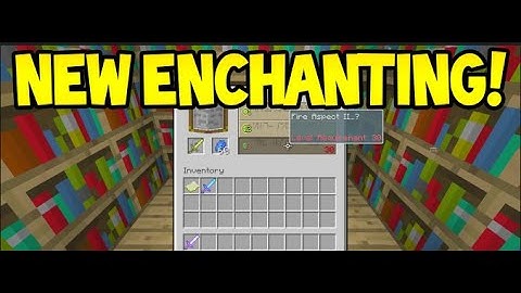 Minecraft TU31-"NEW ENCHANTING SYSTEM!!" Tutorial/Guide