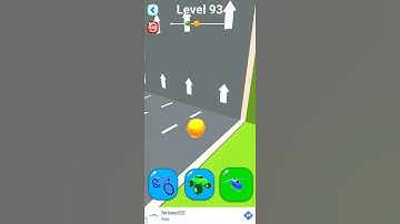 SHAPE SHIFTING RACE ALL LEVELS GAMEPLAY LEVEL 93 GAMEPLAY #shorts #trending #viralvideo