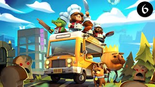 Overcooked 2 - PS5 Walkthrough - Level 1-5 - No Commentary.